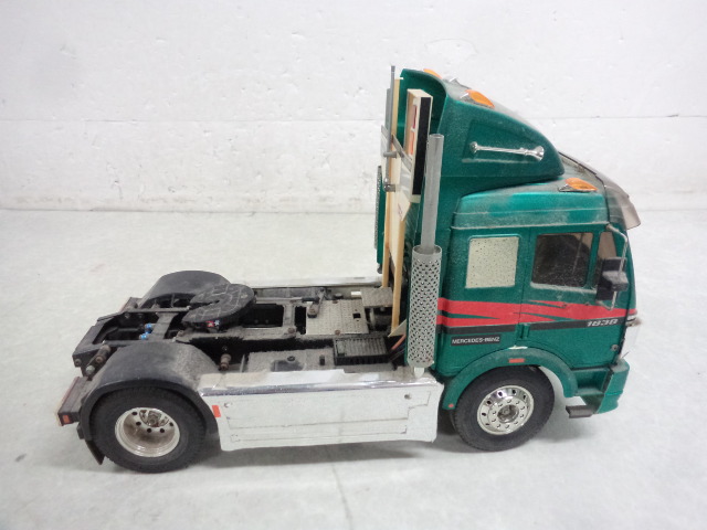 タミヤ タミヤR/C 1/14 メルセデス・ベンツ1838LS トレーラーヘッド