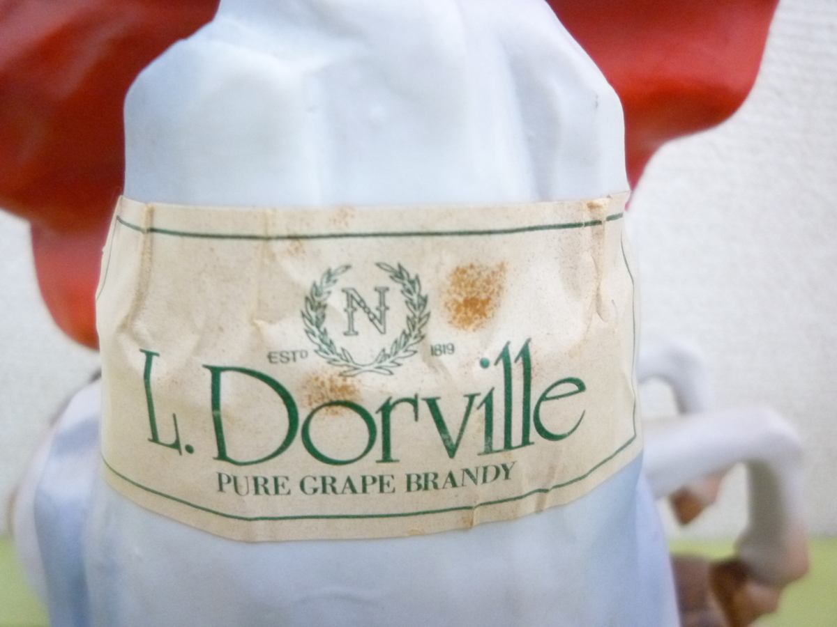 ☆古酒☆L.Dorville/ドーヴィル ナポレオン 陶器 700ml 40% ブランデー