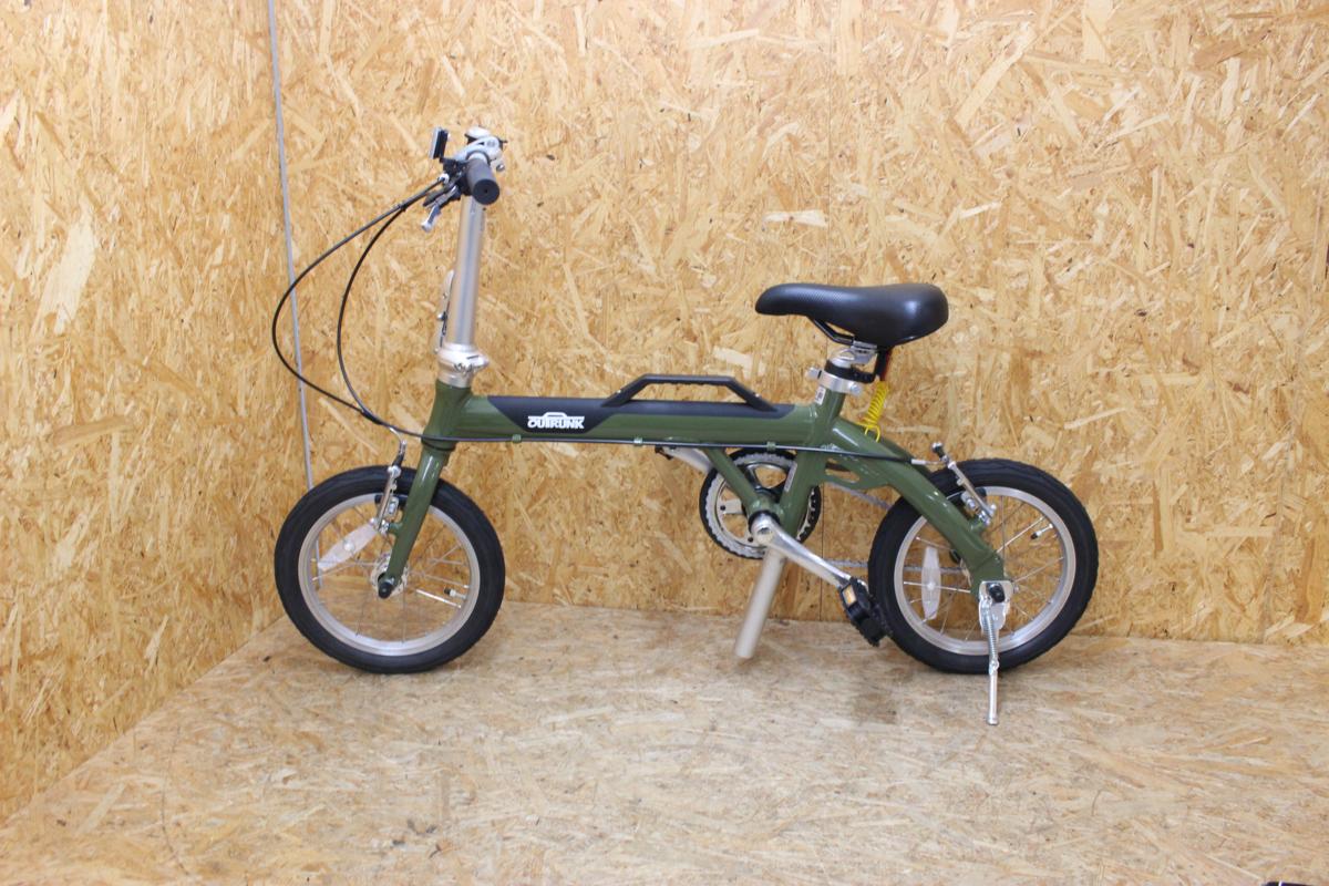 あさひ　アウトランク　OUTRUNK 折りたたみ自転車 グリーン LOG 折りたたみ自転車 Outrunk｜LOG(ログ)｜製品情報｜サイクルベース