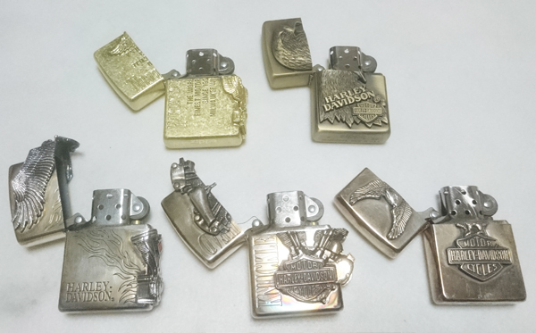 Zippo ハーレーダビッドソン 5個セット 1995・1996・1997年製造 Zippo ハーレーダビッドソン 5個セット 1995・1996・1997年製造