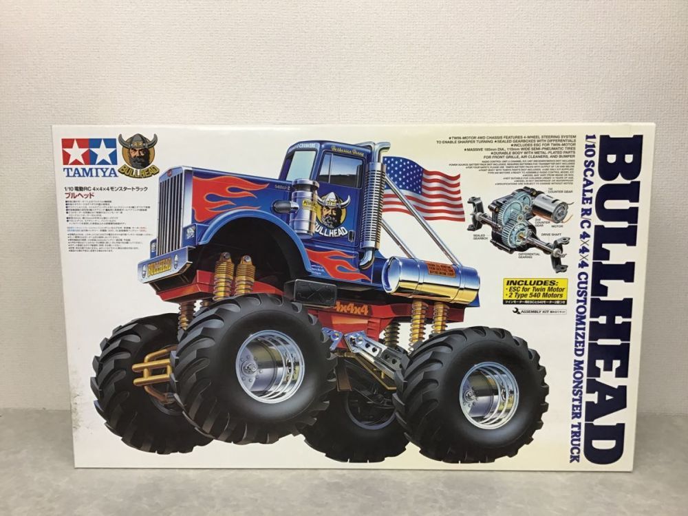 タミヤ 1/10 電動RC 4×4×4モンスタートラック ブルヘッド タミヤ 1⁄