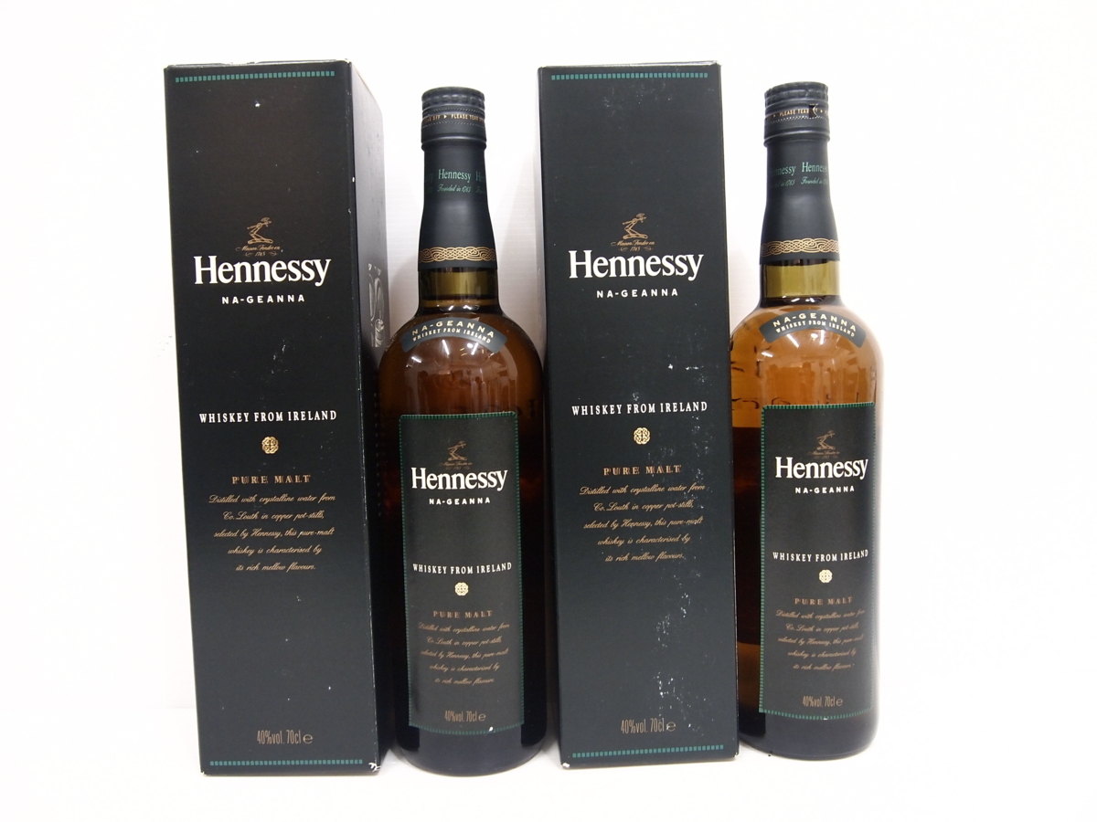 2本セット HENNESSY NA-GEANNA ヘネシー ナジェーナ ピュア モルト