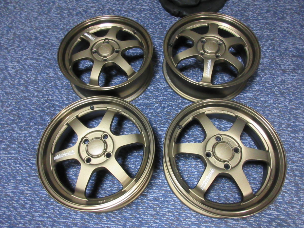 KCR TE37 RACING | VOLK ホワイトカラー！ ①希少 鍛造ホイール入荷 