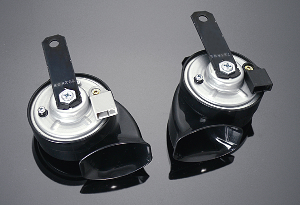 新品即決★レクサスLS600ｈｌ純正ホーン★Ｌマークメタル付_2