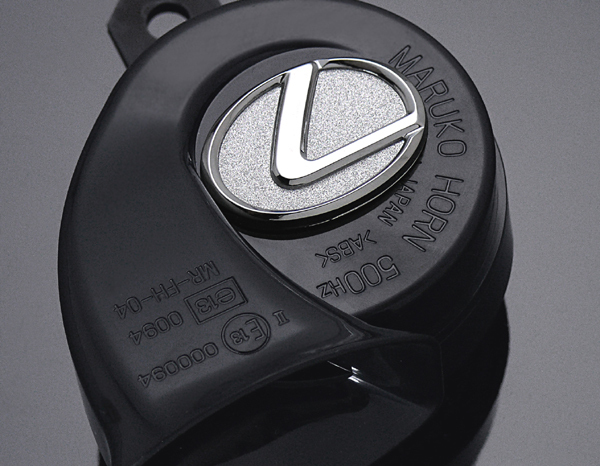 新品即決★レクサスLS600ｈｌ純正ホーン★Ｌマークメタル付_3