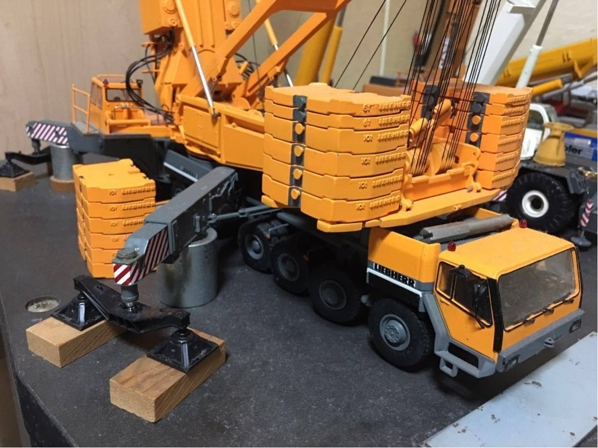 リープヘル LTM LIEBHERR 1⁄50 Liebherr LTM1800NX導入 模型 LIEBHERR