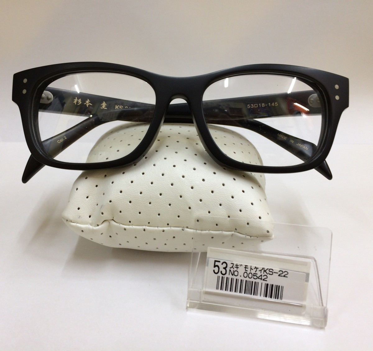 &nabla; 品 杉本 圭 眼鏡 フレーム KS-22 53 18-145 Col.2 クロマット lOFT2009 メンズ部門 グランプリ受賞モデル 黒系 NF(フルリム)｜売買されたオークション情報、yahooの商品情報をアーカイブ公開 - オ フルリム