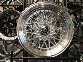 BK942★旧車、ドリフト、JDM等！17×10J +25 4H、5H PCD114.3★2本_1