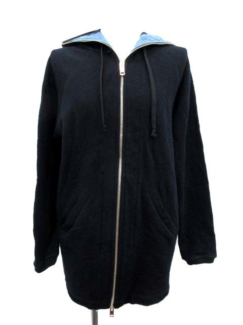 ディーゼル DIESEL ジャケット パーカー ニット 長袖 S ネイビー /TK 