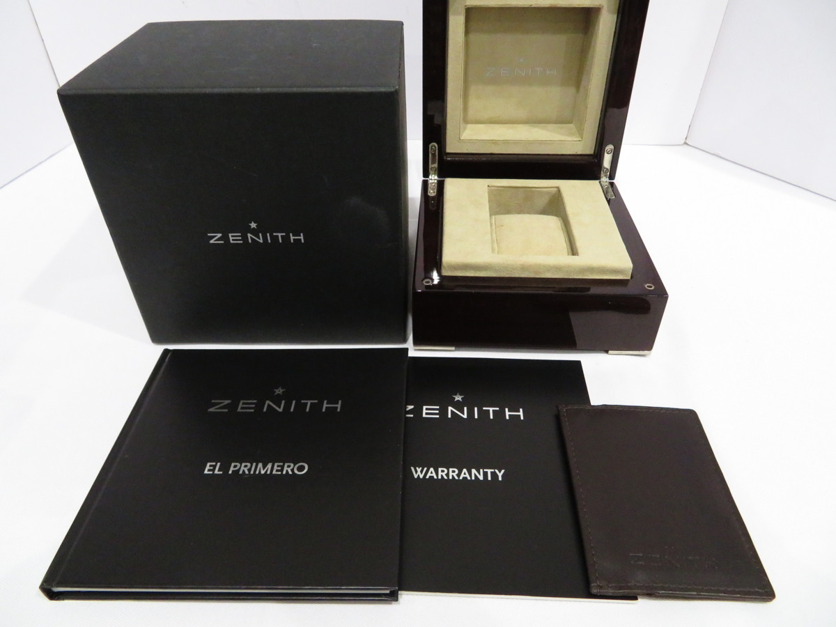 ZENITH】ゼニス クラスエルプリメロ SSベルト(コマ 駒 バックル