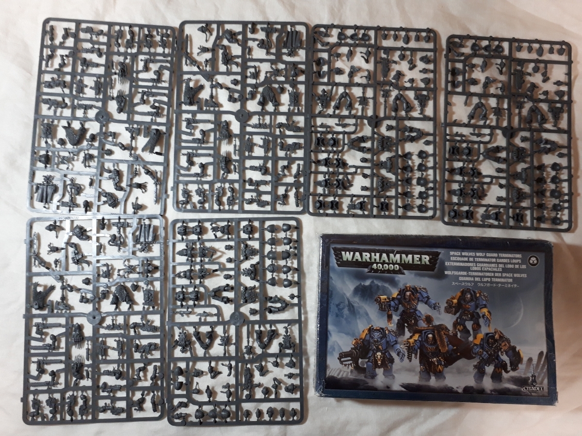 ウォーハンマー40k スペースウルフ ターミネーター&マリーンセット