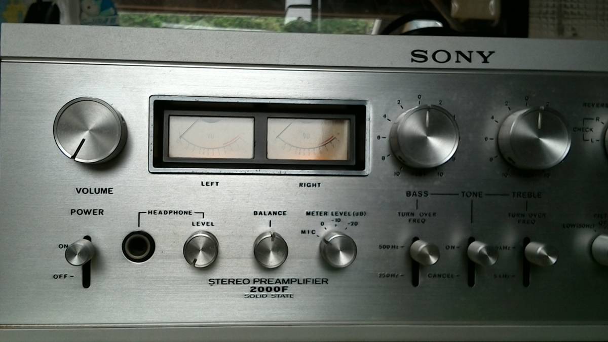 SONY ステレオ・プリアンプ MODEL TA-2000F （ジャンク品） Sony