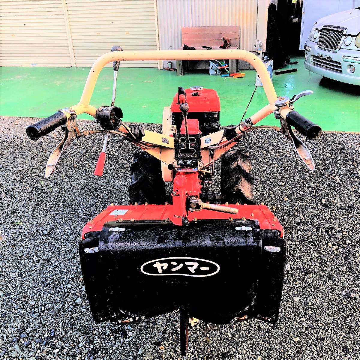 ヤンマー 耕運機 YHC800 / HS80 管理機 ディーゼル手動式 引き取り限定 