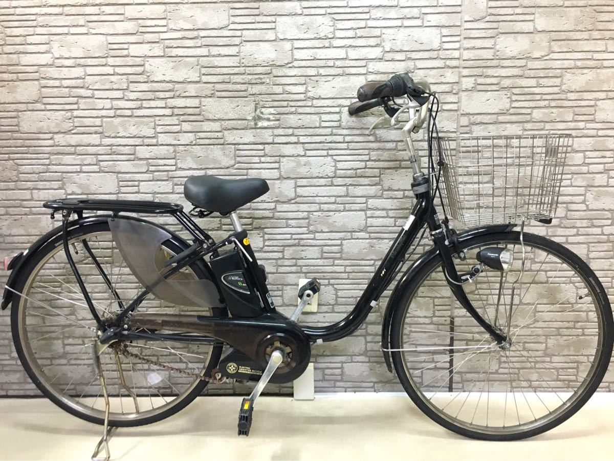 新基準 パナソニック ビビDX 8Ah リチウム 電動自転車 26インチ 