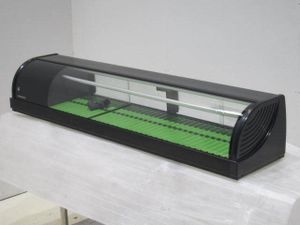 ホシザキ 冷蔵ショーケース 寿司ネタ 卓上 HNC-90B-L-B 野暮った 27L