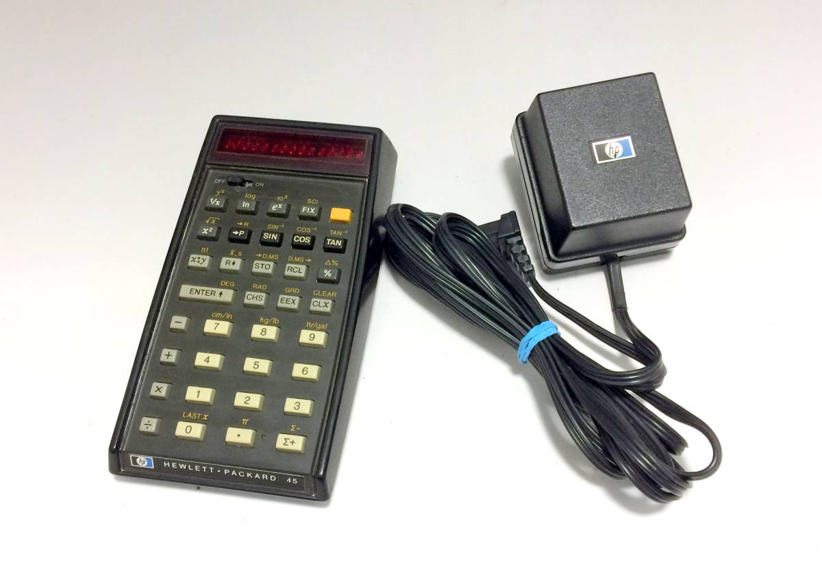 hp - 「ヒューレット Yahoo!オークション 電卓」の パッカード HP-45