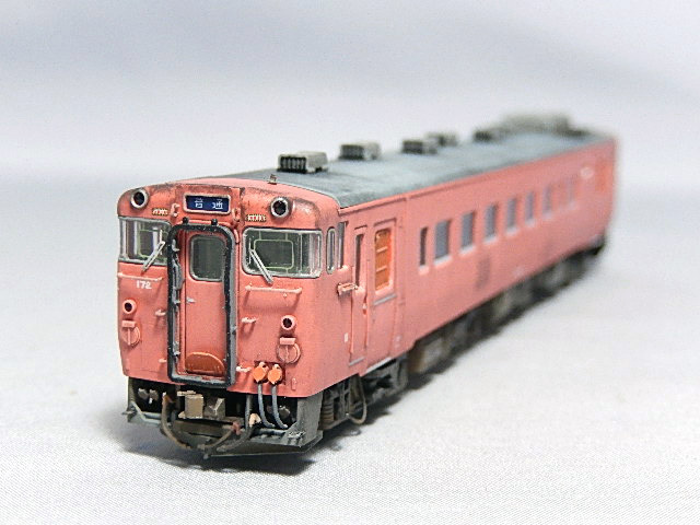 TOMIX□8402 キハ40 100番台（首都圏色）T車 ウェザリング