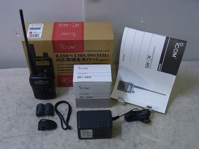 アイコム ICOM IC-R5 ICOM アイコム IC-R5 ハンディ受信機 元箱・取説付【