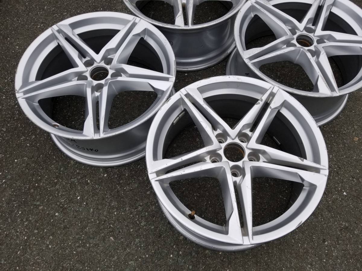 美品 アウディA4 Sライン 18インチ 8j PCD112 235/40ZR18 A6
