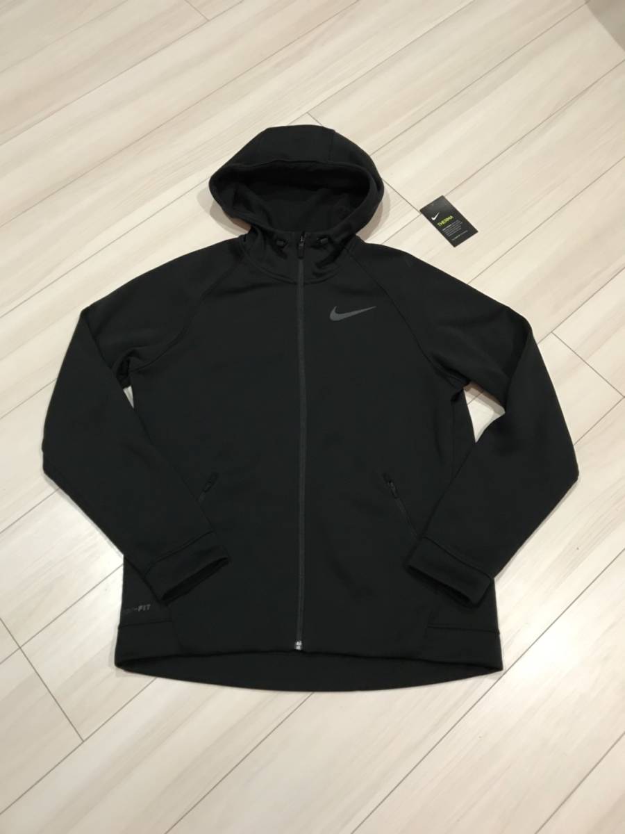  NIKE ナイキ THERMA パーカー ブラック L(パーカ)｜売買されたオークション情報、yahooの商品情報をアーカイブ公開 - オークファン 男性用