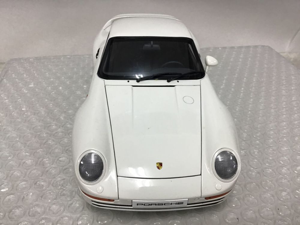 箱無 オートアート 1/18 ポルシェ959 /ミニカー ホワイト オートアート