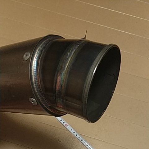 ユ アサヒナレーシング GPフォーミュラー チタン サイレンサー 超