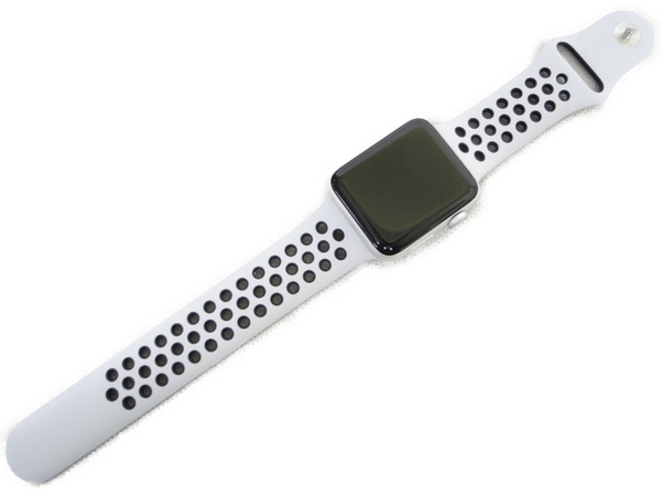 中古 Apple Watch Nike+ Series 3 MQL32J&frasl;A WR-50M GPS 42mm アップル ウォッチ N3487453