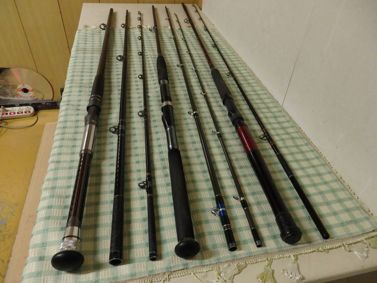 RYOBI Daiwa 他 色々まとめ売り 釣り竿 3本