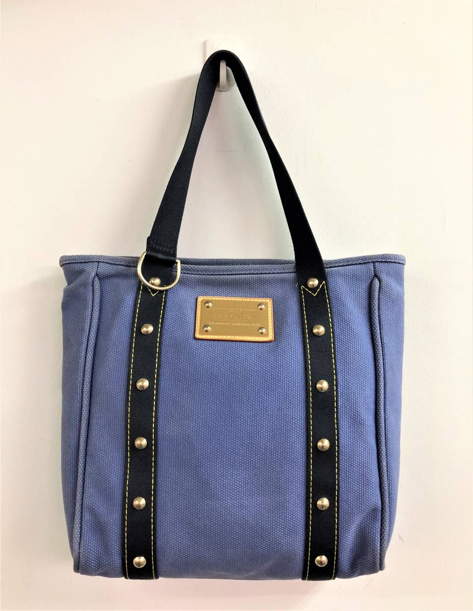 No.1044 Louis Vuitton ルイヴィトン アンティグア カバMM キャンバス 