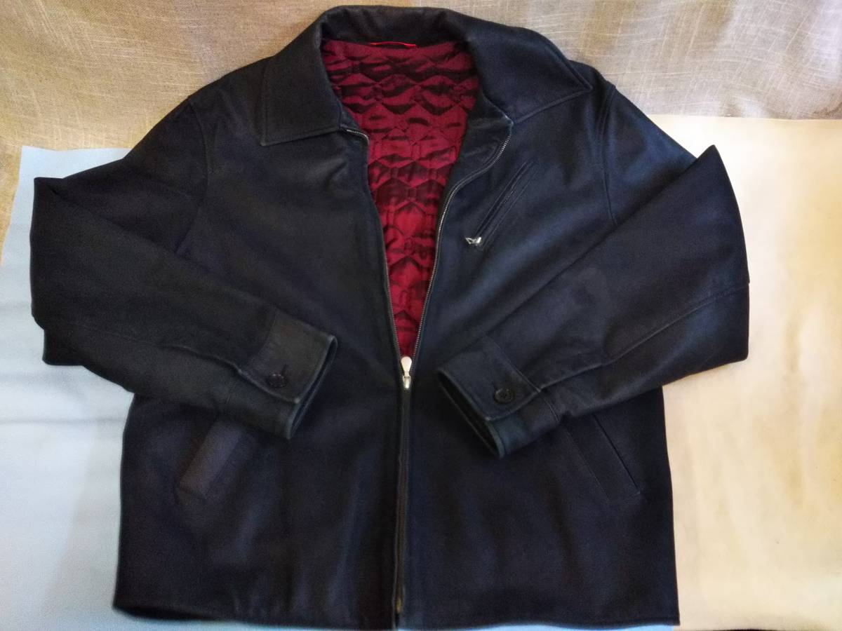 Paul Smith ポールスミス 羊革 ラムレザー ジャケット L ブラック 秋冬