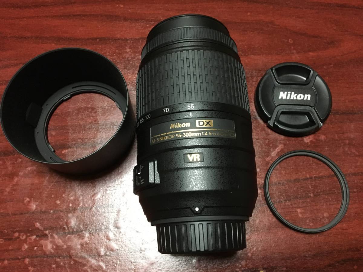 NIKON ニコン AF-S DX NIKKOR 55-300mm F4.5-5.6G ED VR レンズ