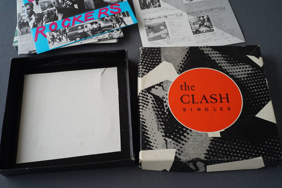 the CLASH ザ クラッシュ SINGLES シングルズ '77 '79 シングル盤 8枚
