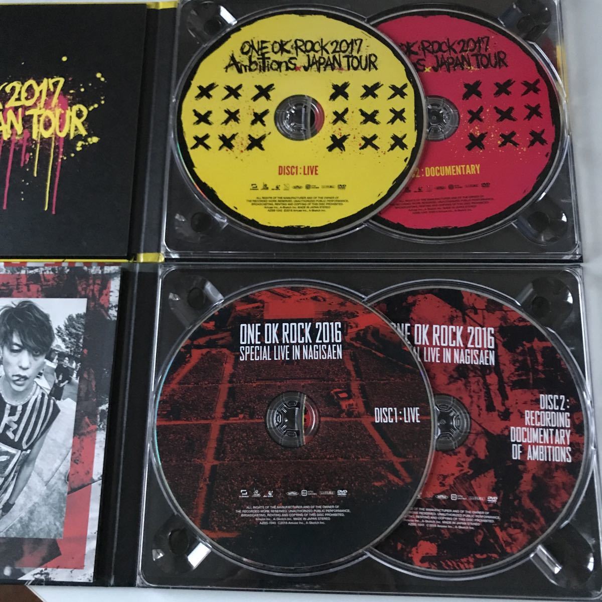 ONE OK ROCK 2018　DVD2枚セット ワンオク DVD2点セット ONE OK ROCK 2018 2枚セット 【公式通販】