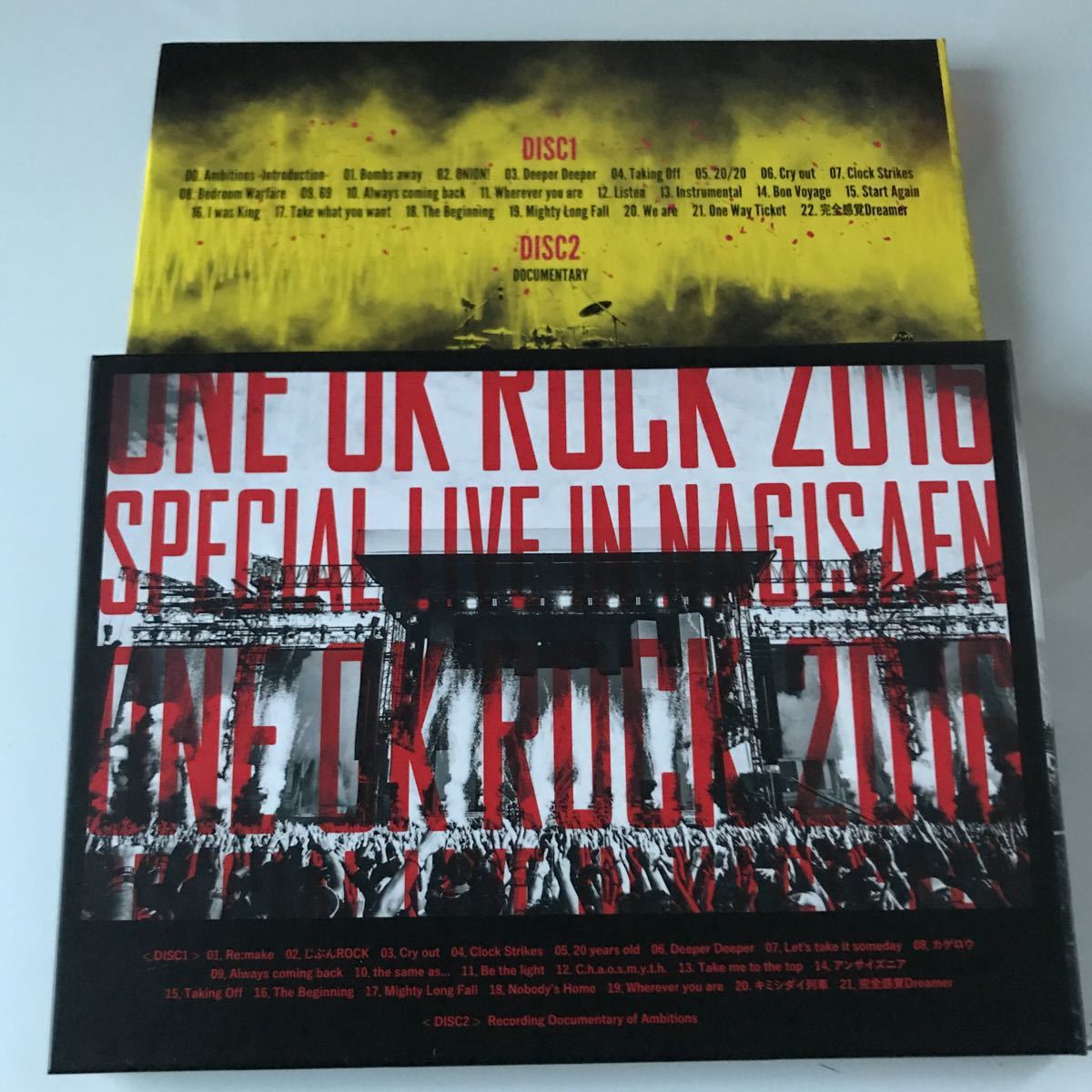 ワンオク DVD2点セット ONE OK ROCK 2018 2枚セット 【公式通販】