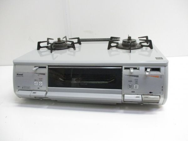△リンナイ Rinnai RT62VHT-R LPガス用 ガスコンロ/テーブル 14年製 