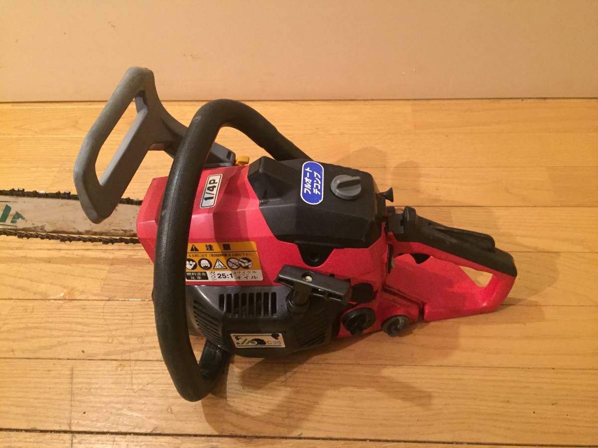 丸山 エンジンチェーンソー JA専売モデル JAC35 ジャンク品 - 丸山 