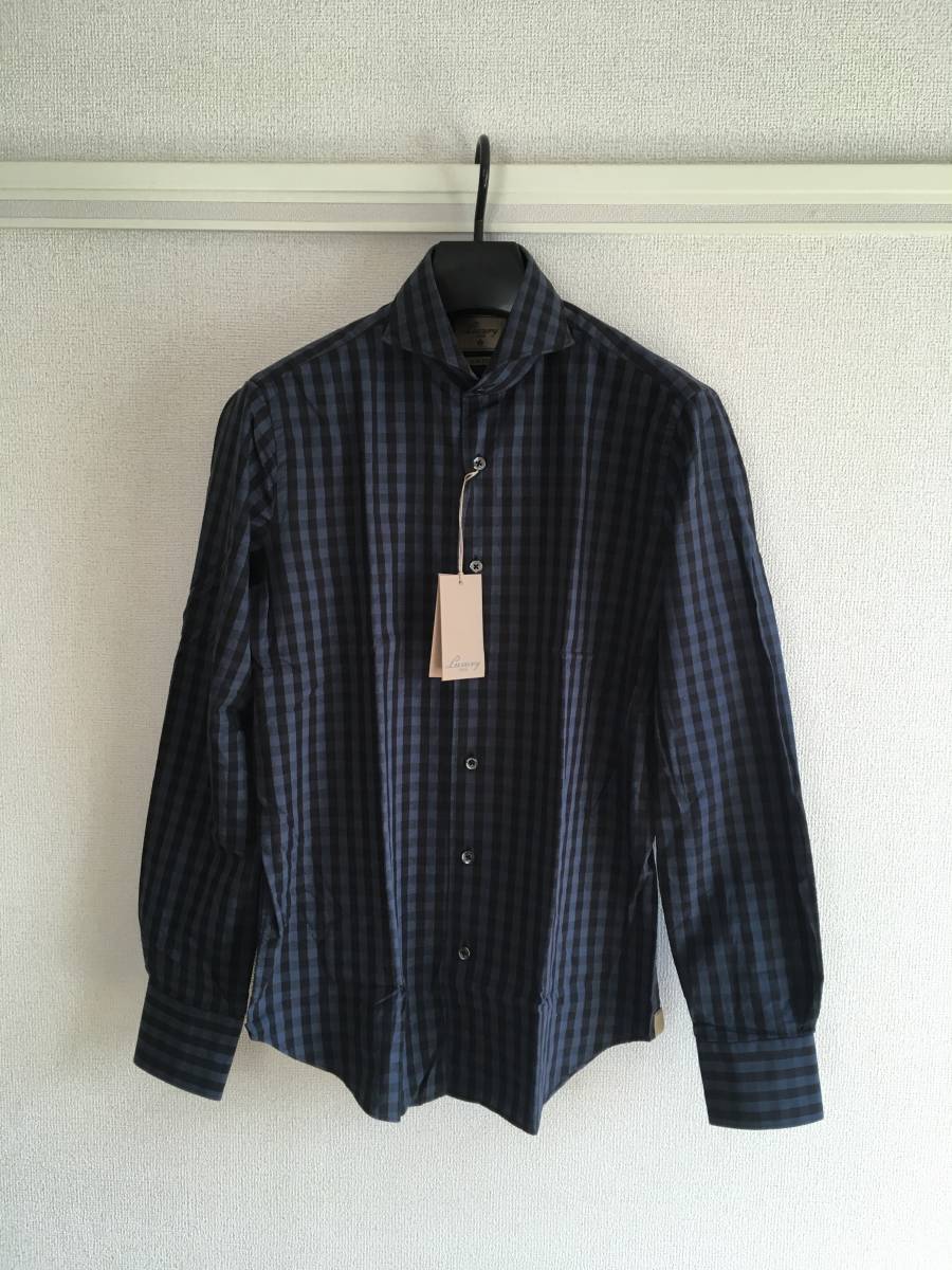 最新作，100%新品 CIT LUXURY PAUL 70% OFF / イタリア製ヘリンボーン生地 L サイズ ホリゾンタルカラー シャツ(Lサイズ)｜売買されたオークション情報、yahooの商品情報をアーカイブ公開 - オークファン ドレスシャツ、ワイシャツ