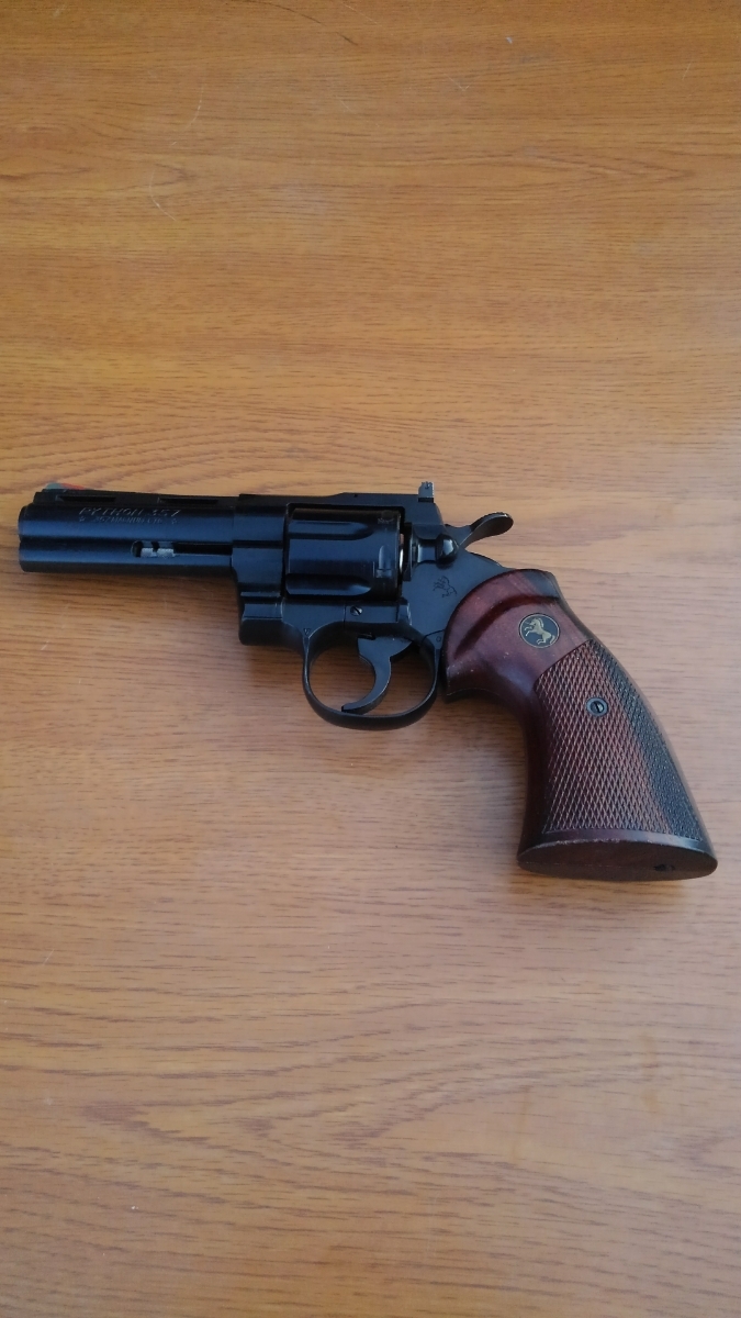モデルガン: [ガス銃] ガスガン PYTHON 357 MAGNUM (使用済み