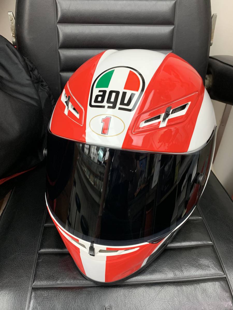 美品◇AGV GP-Tech Marco Simoncelli(マルコ シモンチェリ)レプリカ