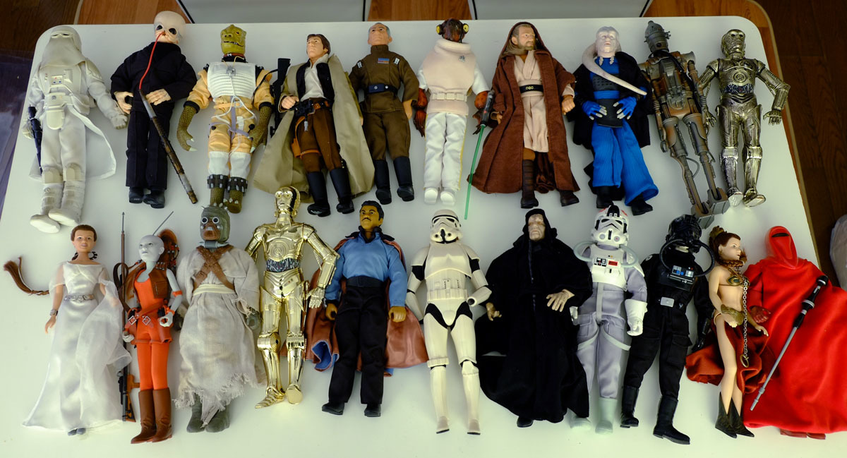レア物含む! STAR WARS 12インチ フィギュア 35体（ジャンク扱いで