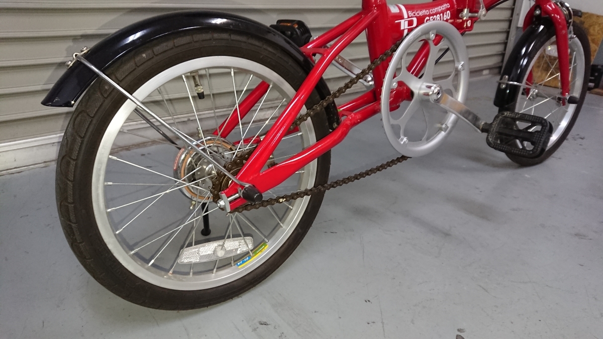 中古美品✨折り畳み自転車　16インチ　福岡 16インチ 中古美品✨折り畳み自転車 福岡 16インチアルミ折りたたみ