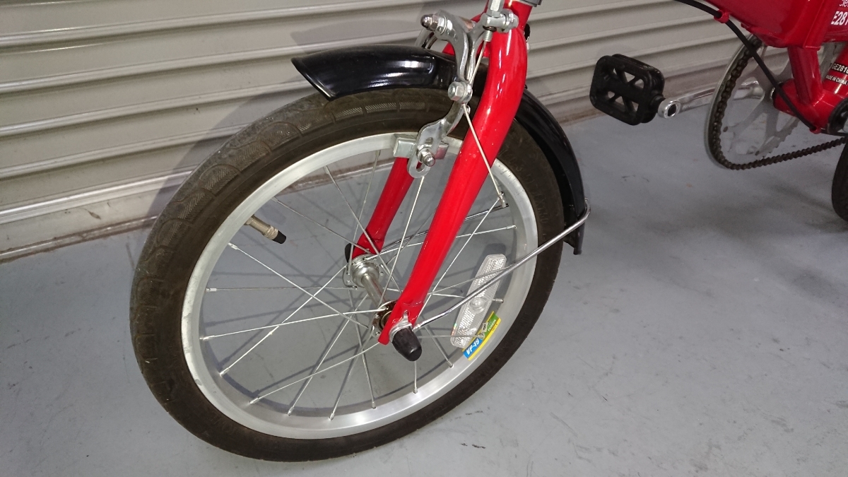 中古美品✨折り畳み自転車　16インチ　福岡 16インチ 中古美品✨折り畳み自転車 福岡 16インチアルミ折りたたみ