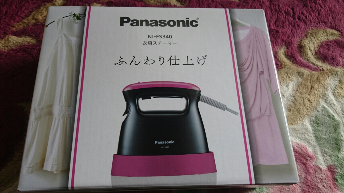 【安い，送料無料】 品 衣類スチーマー NI-FS340-PK ピンクブラック 送料こみ(ハンディアイロン)｜売買されたオークション情報、yahooの商品情報をアーカイブ公開 - オークファン ハンディアイロン