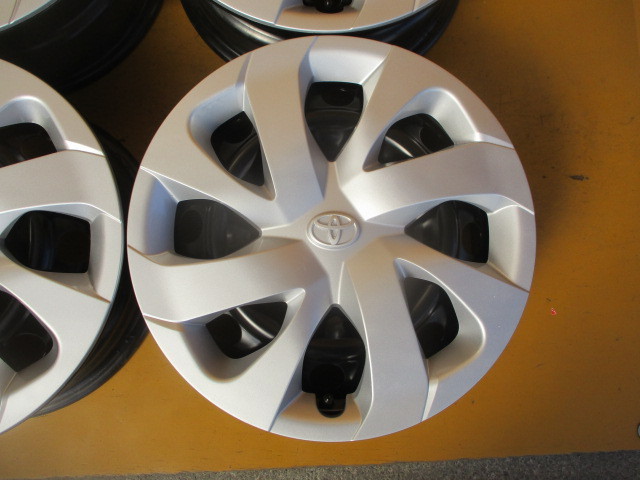 シエンタ NHP170 NSP170 NCP175 純正スチールホイール 4本SET 5.5J+39 PCD100 5ホール 新車外し 即決 170系シエンタ 170シエンタ