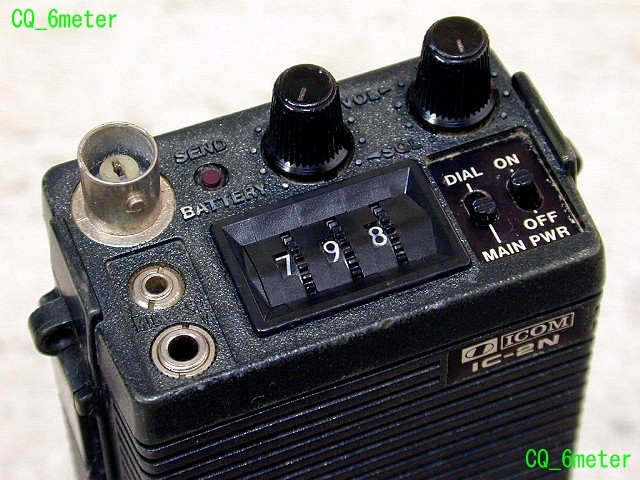  CQ_6meter ICOMの骨董2m IC-2N ワイド改造送受可の本体(ハンディ)｜売買されたオークション情報、yahooの商品情報をアーカイブ公開 - オークファン ハンディ