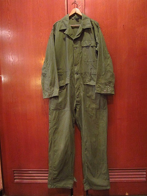 ビンテージ40's50's☆U.S.ARMY HBTオールインワン40R☆1940s1950s