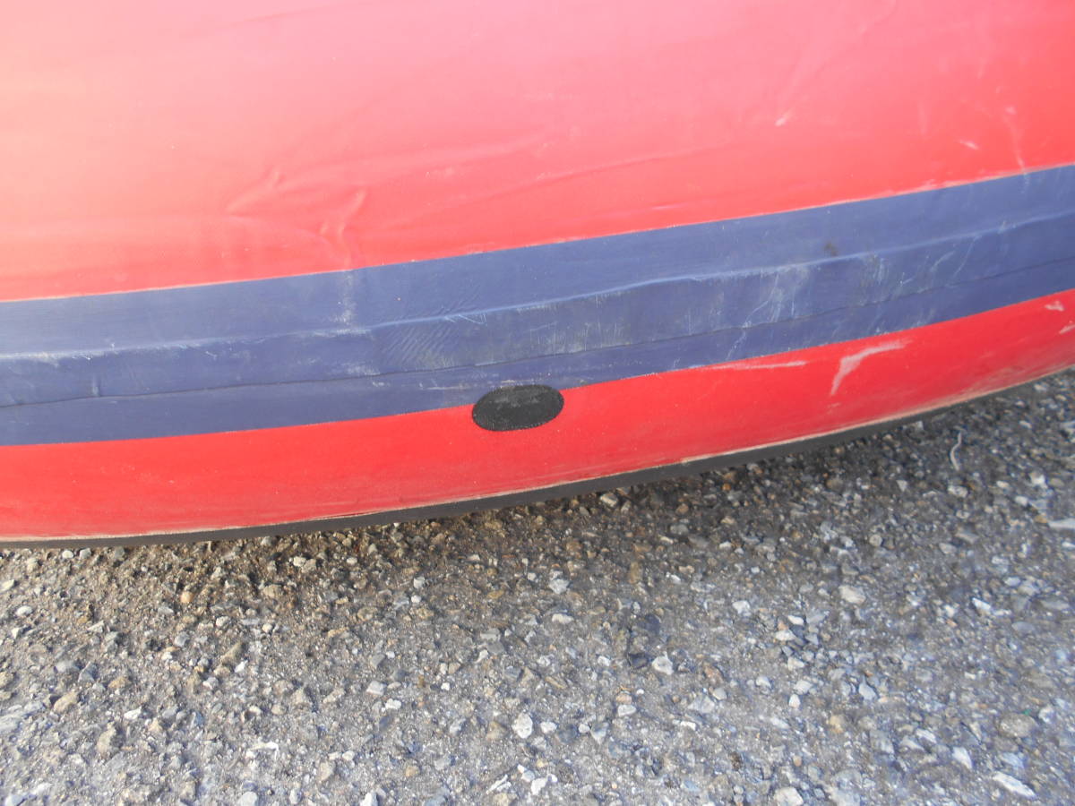 ② Achilles ゴムボート 型式不明 エア漏れ有 現状で