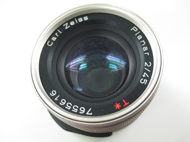 CONTAX/コンタックス　Carl Zeiss Planar 2/45 T＊　レンズ　S 