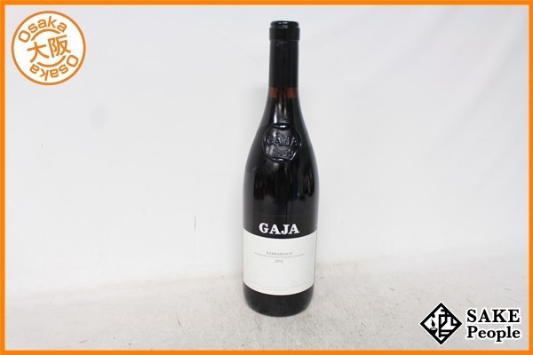 ガヤ □注目! ガヤ バルバレスコ 2011年 イタリア産 赤ワイン 750ml
