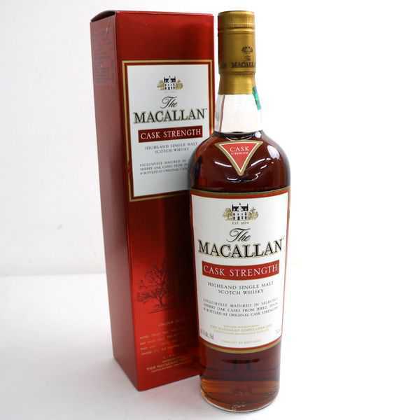 ★古酒 MACALLAN（マッカラン）カスクストレングス 750ml T8J2681 マッカラン カスクストレングス MACALLAN 750ml&frasl;58.2% サントリー レッドラベル57.8